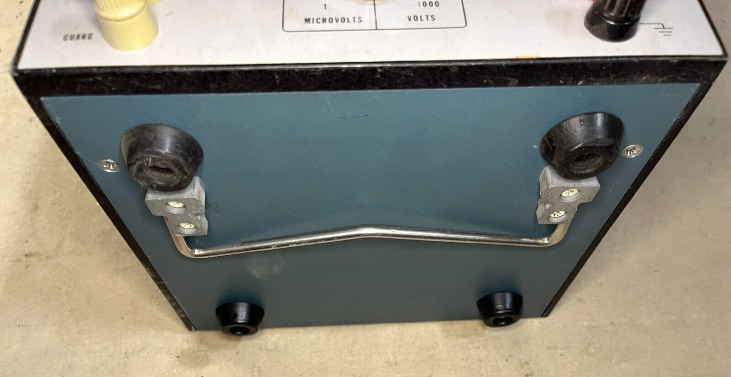 VINTAGE FLUKE 845AB HIGH IMPEDENCE VOLTMETER NULL DETECTOR 6625-00-226-3718