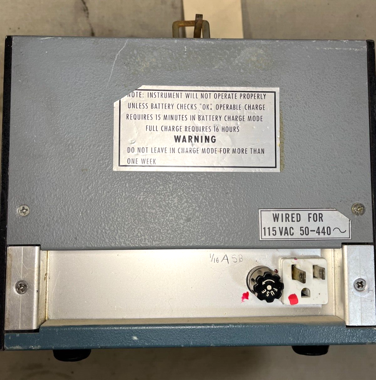 VINTAGE FLUKE 845AB HIGH IMPEDENCE VOLTMETER NULL DETECTOR 6625-00-226-3718