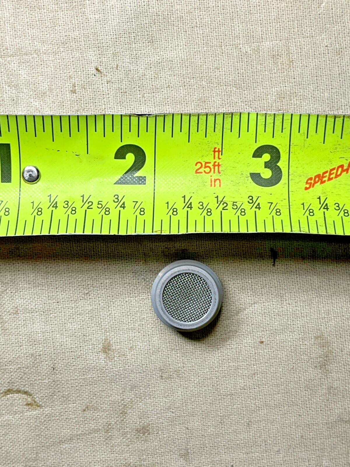 AIRCRAFT FREEDOM FIGHTER F-5 6036-016 VALVE FILTER ASSY 212-436 4810-00-156-5622