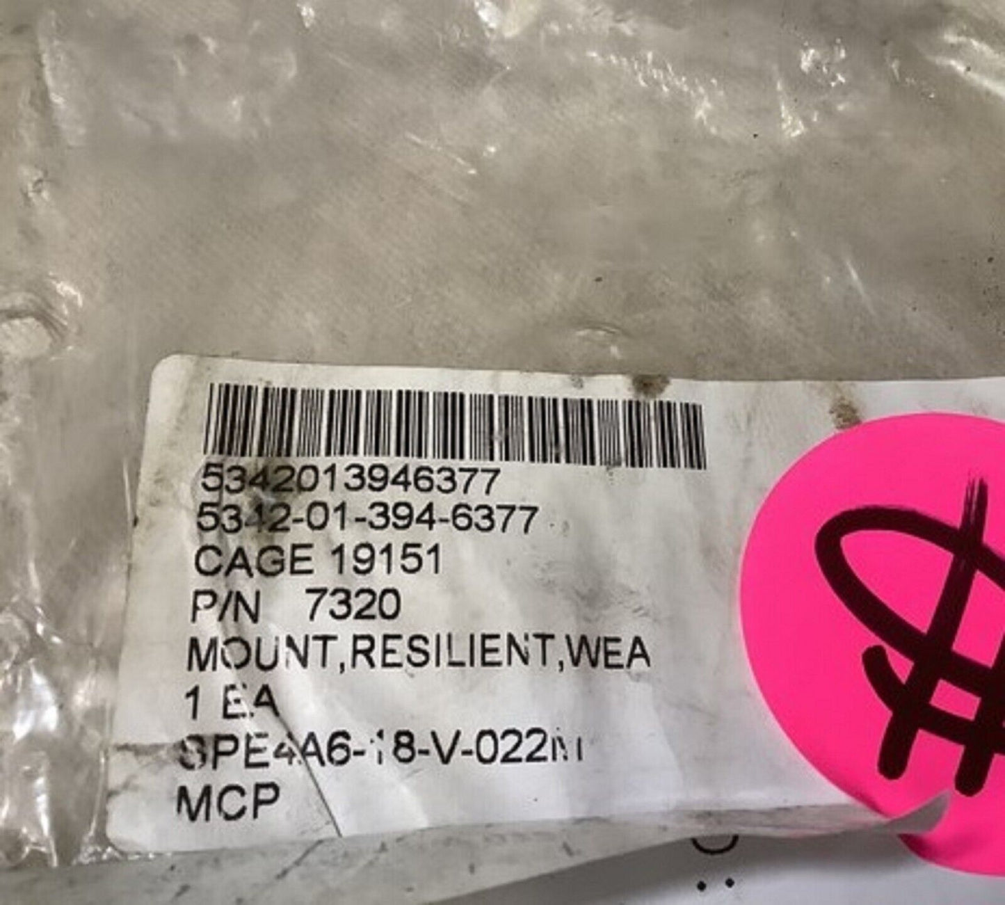 M142 HIMARS FMTV LMTV 12420032 WEAPON SYSTEM RESILIENT MOUNT 5342-01-394-6377