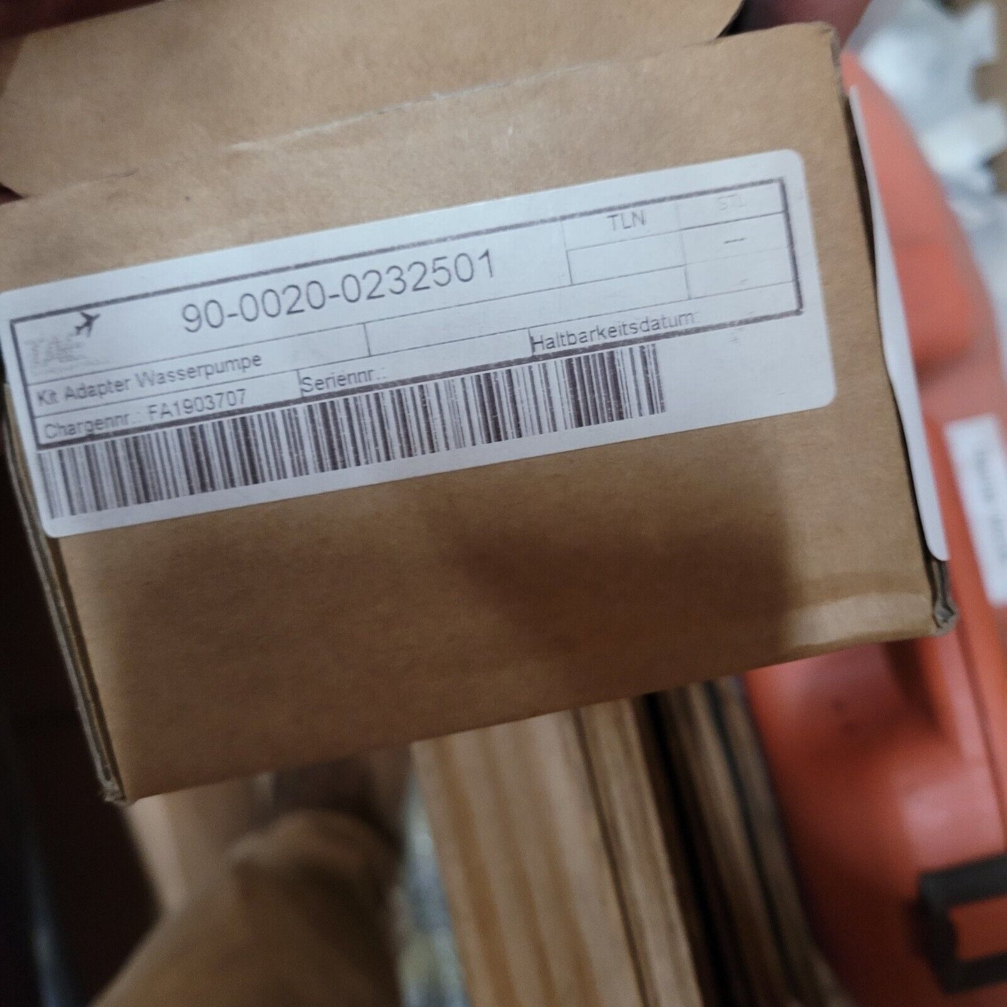 WATER PURIFICATION EQUIPMENT/WATER PUMP KIT ADAPTER 90-0020-0232501