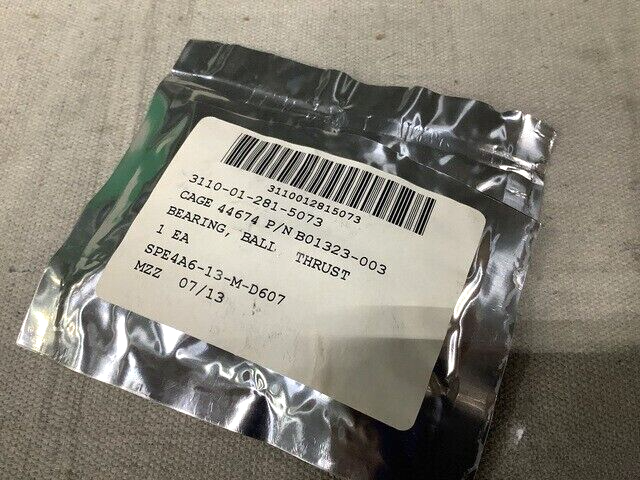 OILGEAR B01323-003 26MM POLYMER THRUST BALL BEARINGS D008571 3110-01-281-5073