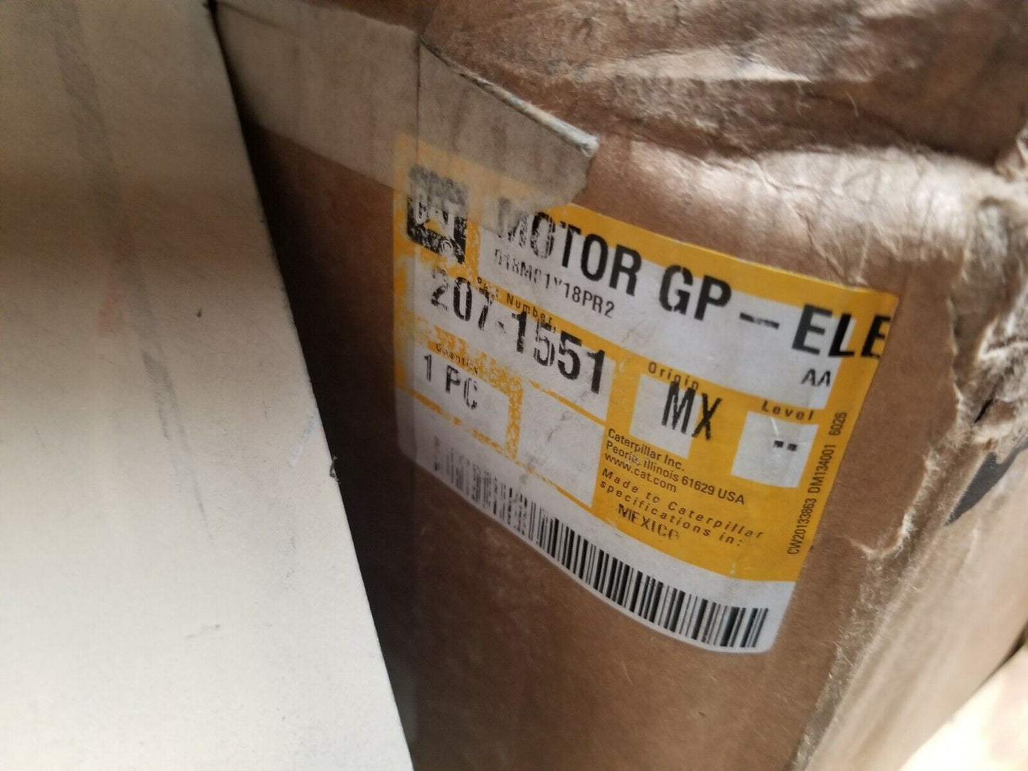 GENUINE CAT STARTER ENGINE 6V-5821 2920-01-478-1013 2071551 207-1551