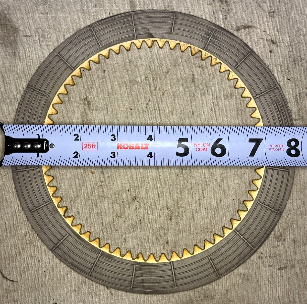 M730, M-11A1, 463L CARGO ALLISON CLUTCH DISK 2520-00-931-1026 / 6830950 NOS