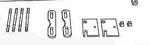 NEW CUMMINS OEM CYLINDER HOLIDING FIXTURE 4920-00-711-9307 ST583 ST0058300 ST213