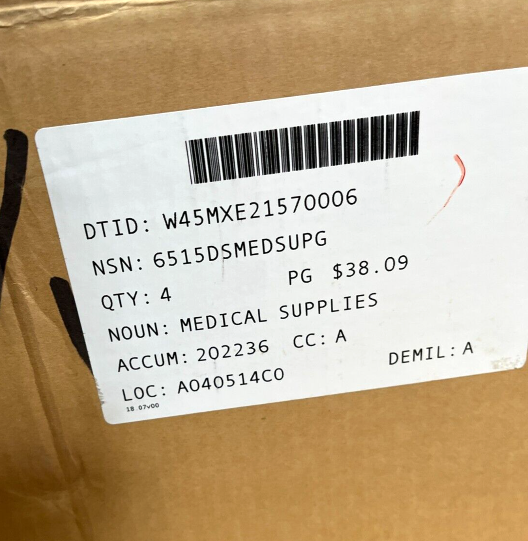 NEW ICP MEDICAL ICP-CPXP24 PERSONAL PROTECTION CAPS, BLUE, LARGE 24" CASE