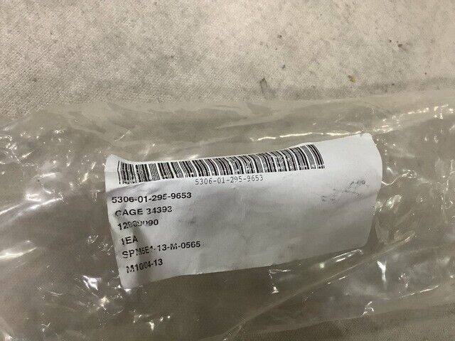 GENUINE 12909090 HEXAGON SHOULDER BOLT NSN 5306-01-295-9653