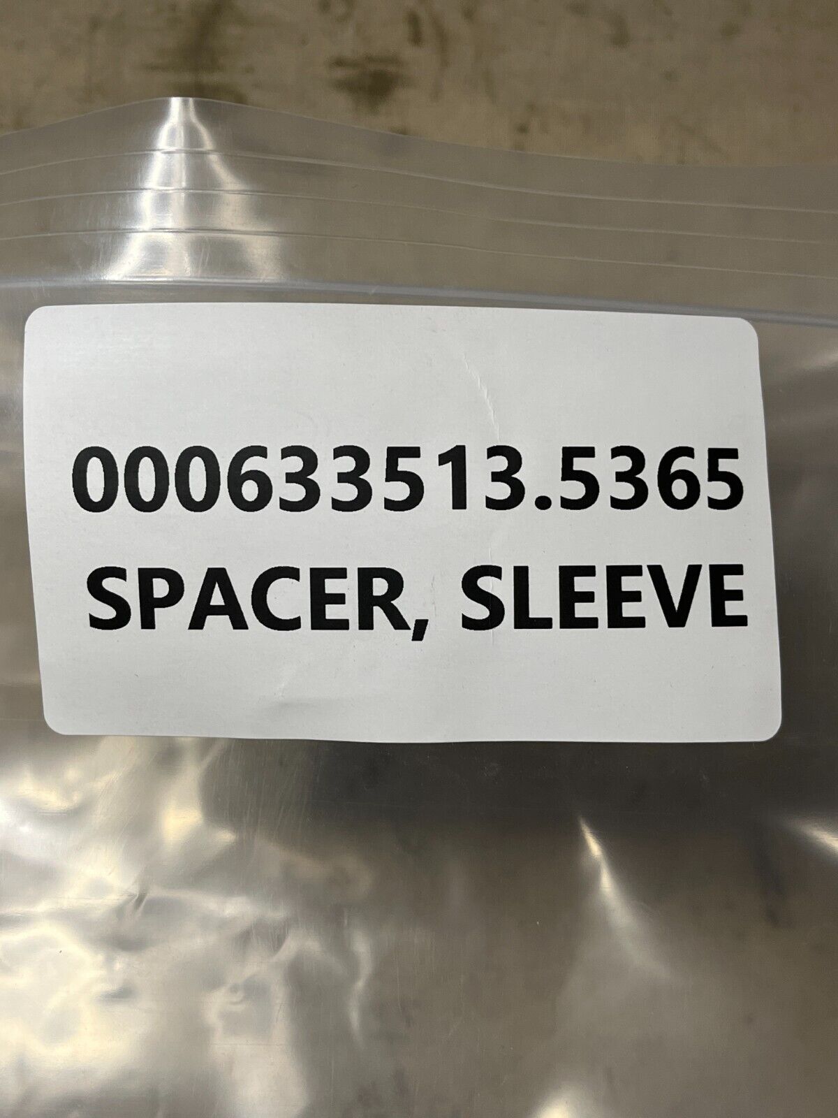 NATIONAL AEROSPACE STANDARDS NAS43DD3-122FC SLEEVE SPACER NAS43 5365-00-063-3513