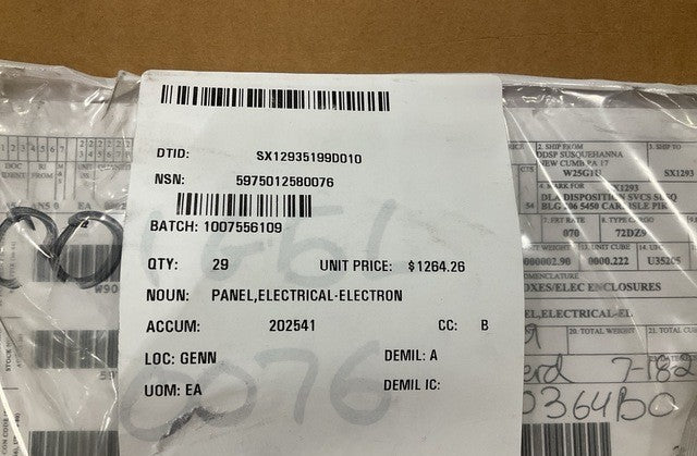 Electrical Panel AN/PDR-75 NSN 5975-01-258-0076 - photo 7