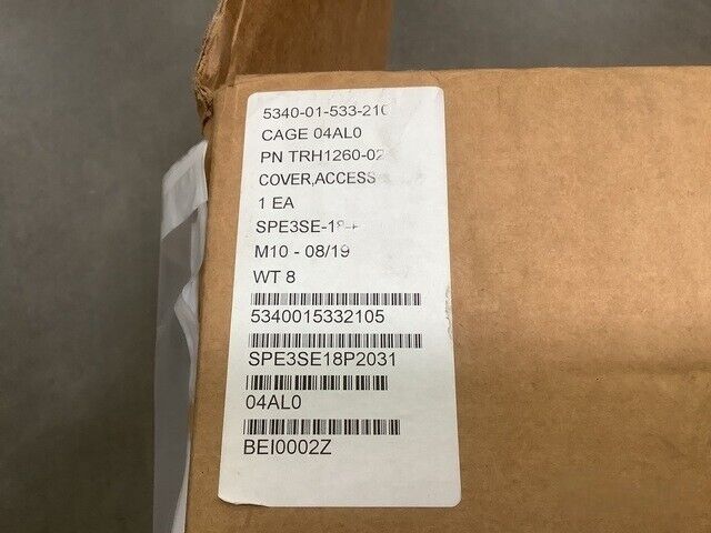 New Babington Technology TRH1260-02 Access Cover 5340-01-533-2105