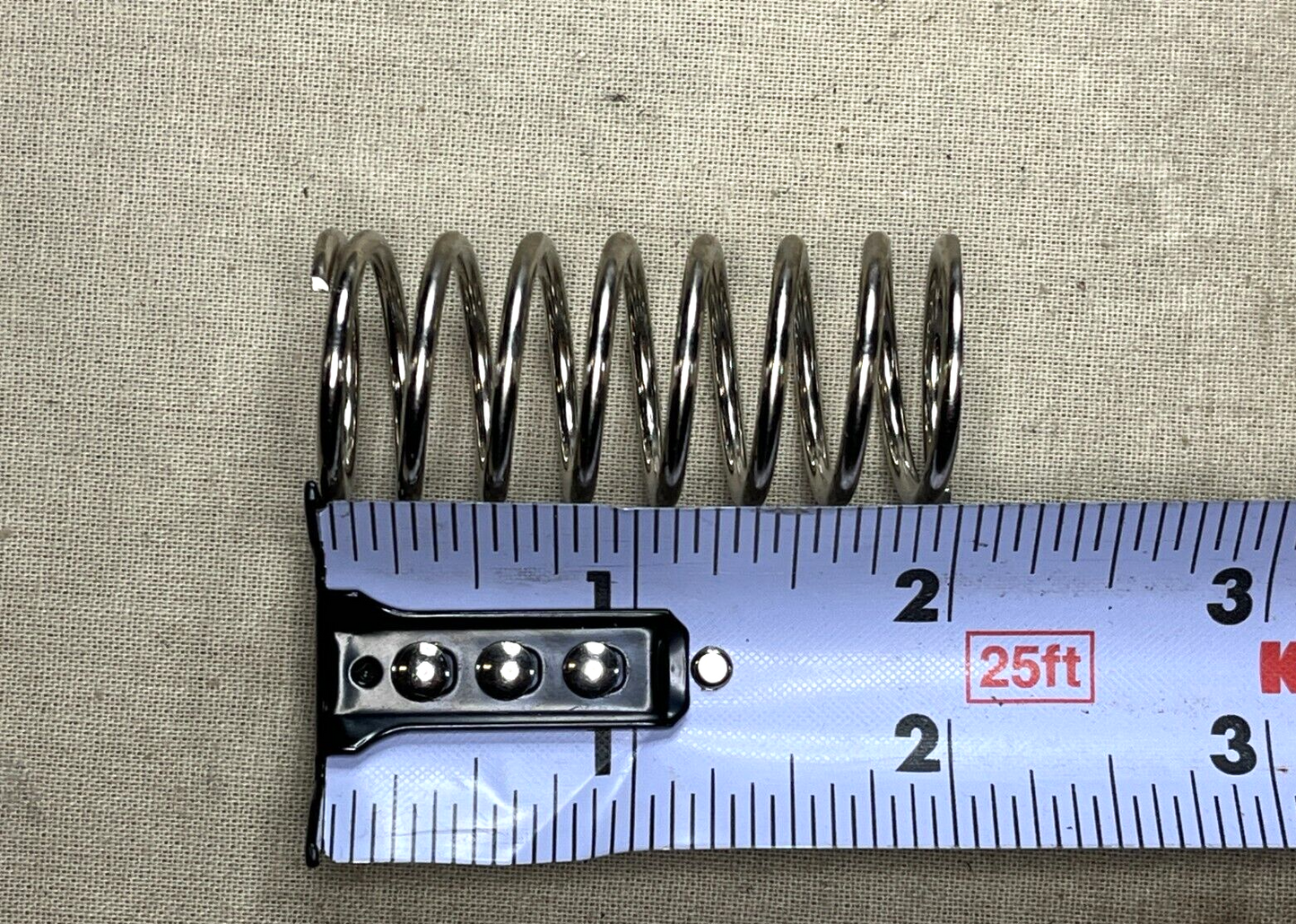 DRÄGER 4058941 2'' SPRING LARV SELF-CONTAIN BREATHING APPARATUS 4220-01-648-0848