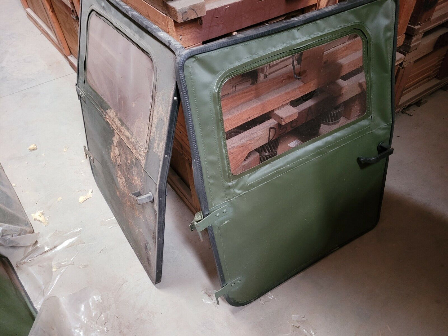 (6) Humvee M998 HMMWV Soft Top Door Lot of 6 Front LH AND RH M1114 Hummer