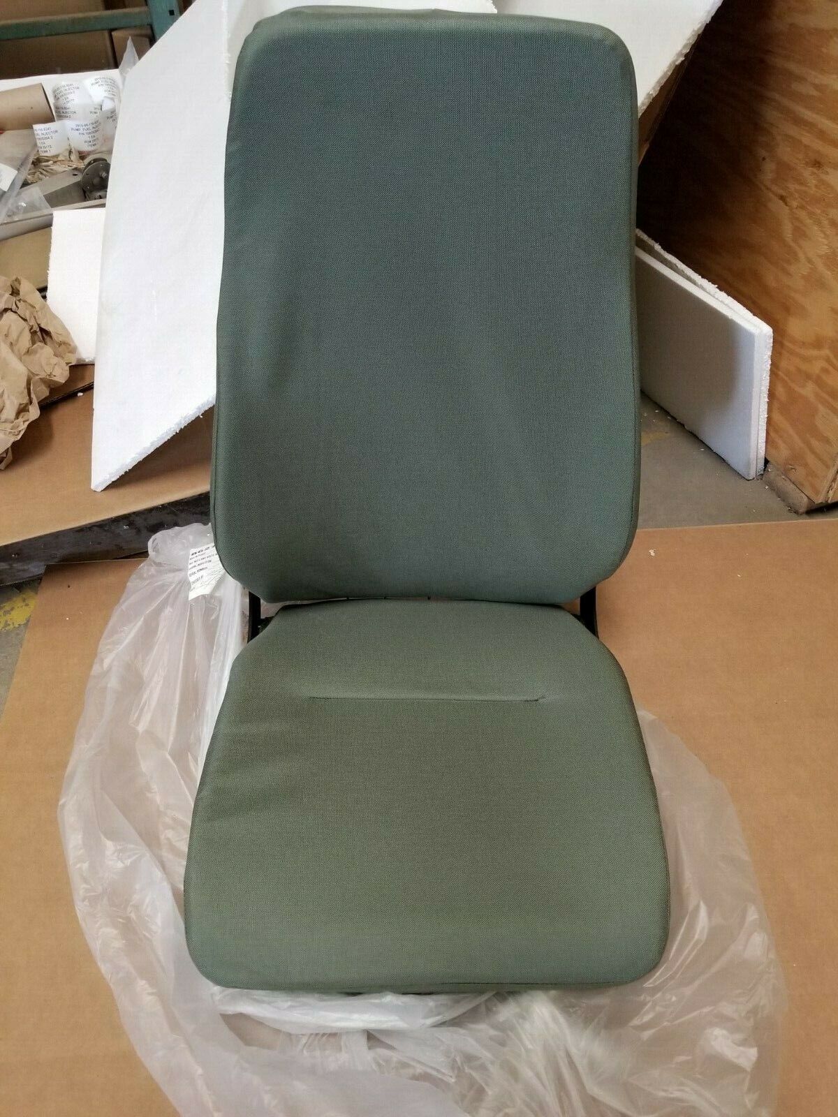 (4) High Back SEAT KIT M998 HMMWV Humvee GREEN Driver 3 Commander Seat 57K0290