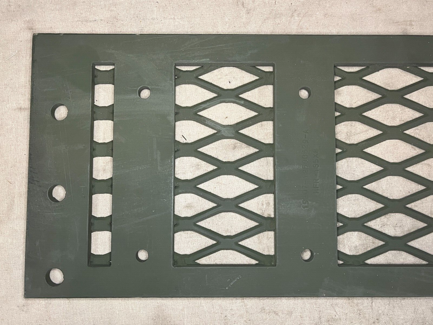 MILITARY VEHICLE STRUCTURAL SUPPORT WELDMENT 383 GREEN 12500629 2510-01-623-9522