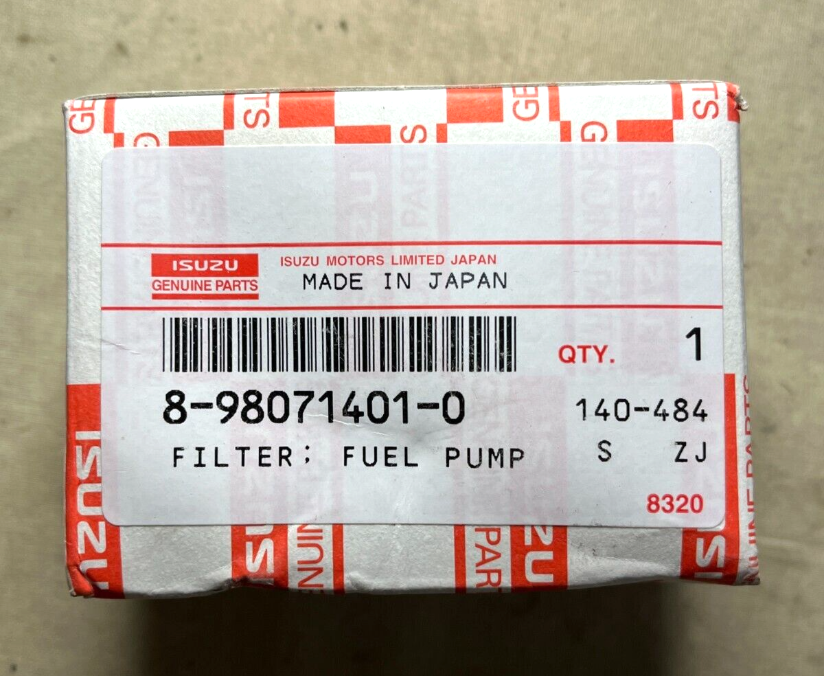 GENUINE ISUZU PARTS 8-98071401-0 FLUID FUEL FILTER PUMP SYSTEM 2530-01-612-8072