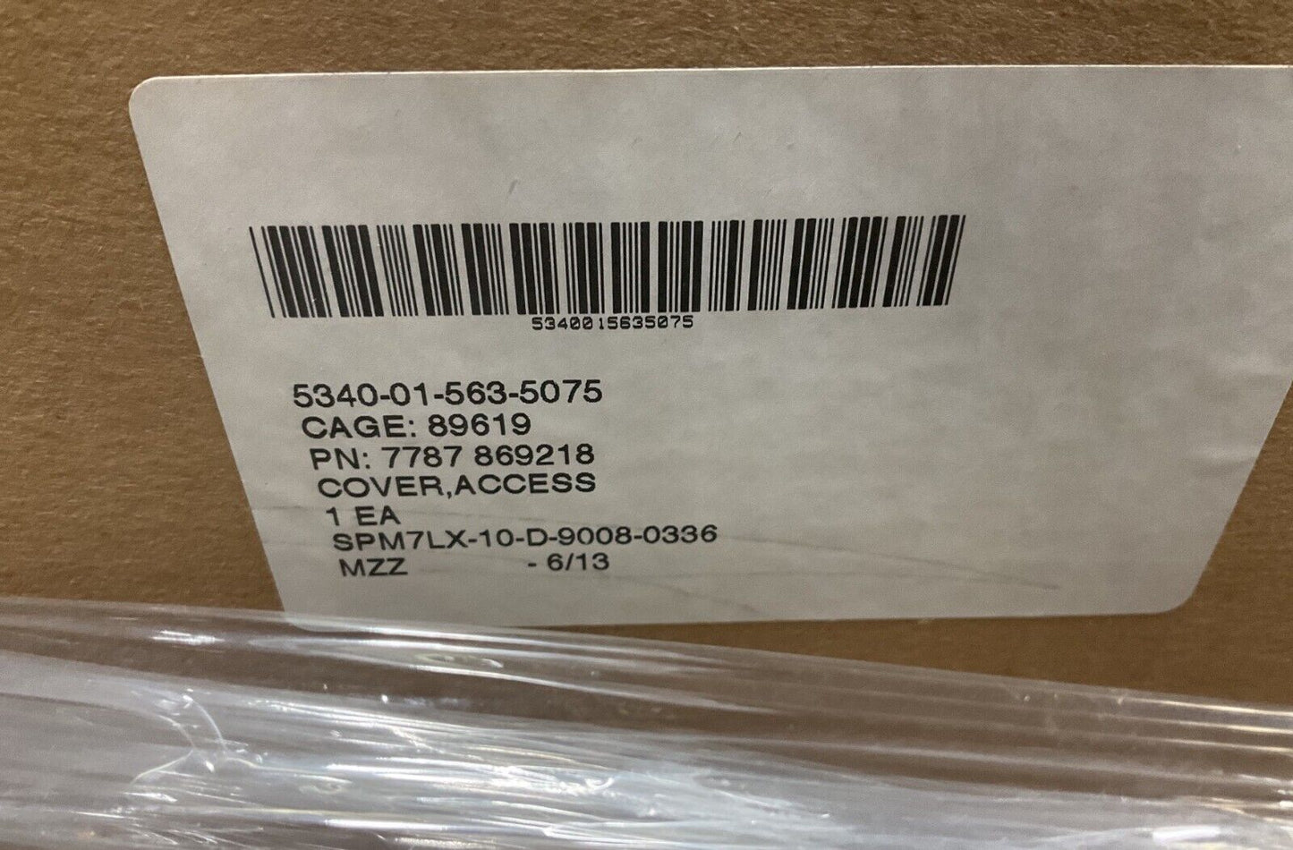MRAP BUFFALO MK2A2 MACK TRUCKS 7787-869218 FRONT ACCESS COVER 5340-01-563-5075