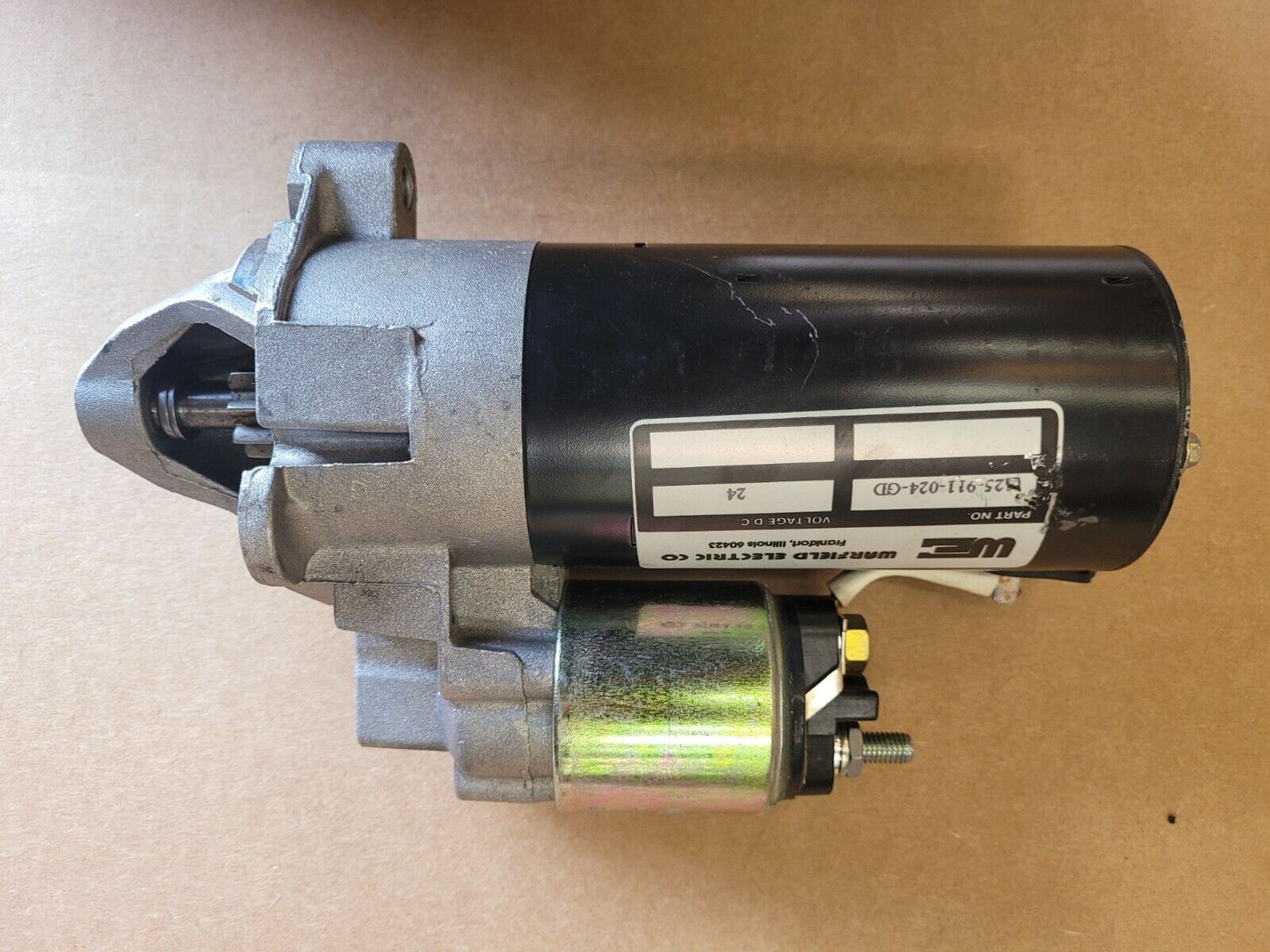 Warfield Electric 125911024GD24V Starters 6110-01-464-9188