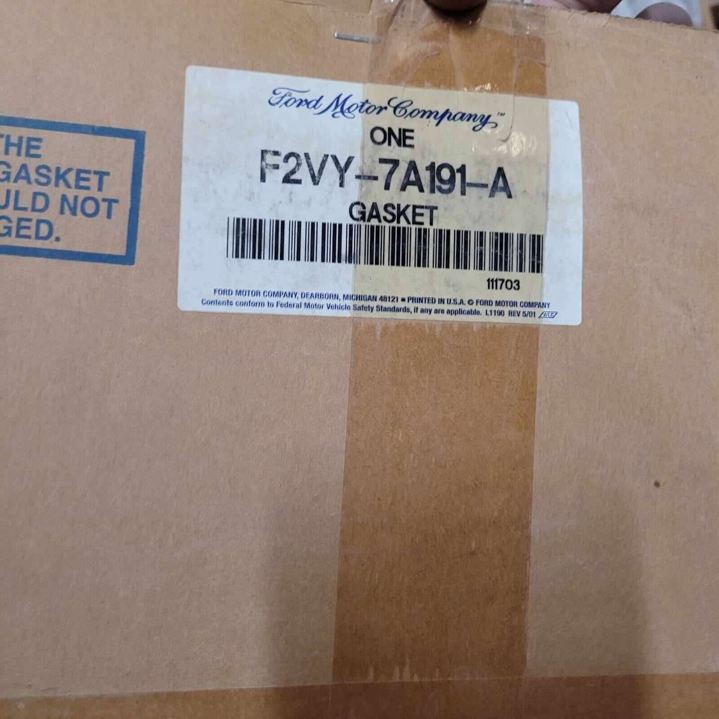 GENUINE FORD LINCOLN F2VY-7A191-A AUTOMATIC TRANSMISSION PAN GASKET F2VY7A191A