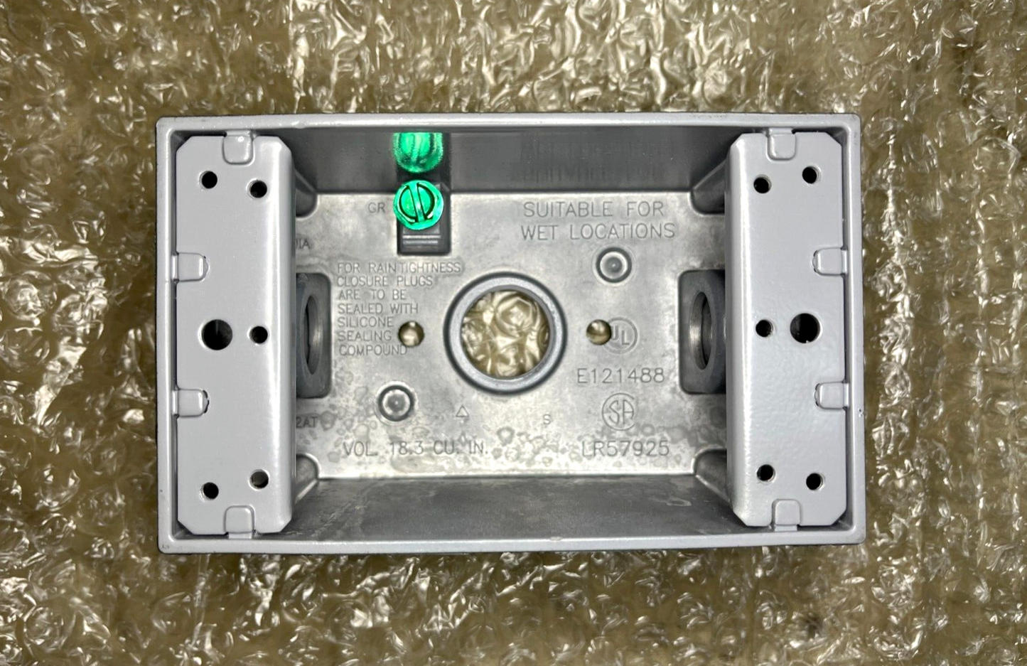 FMTV LR57925 3'' WEATHERPROOF ELECTRICAL JUNCTION BOX 12416413 5975-01-577-9998