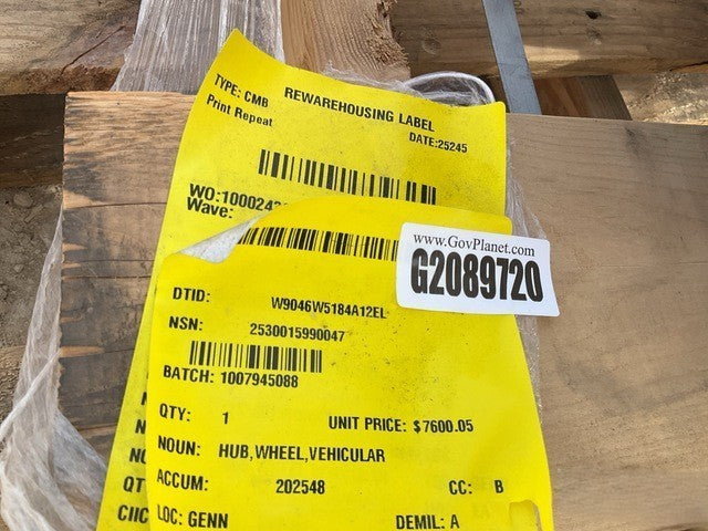 Wheel End Assembly A20-333-A-4317 NSN 2530-01-599-0047 - photo 9