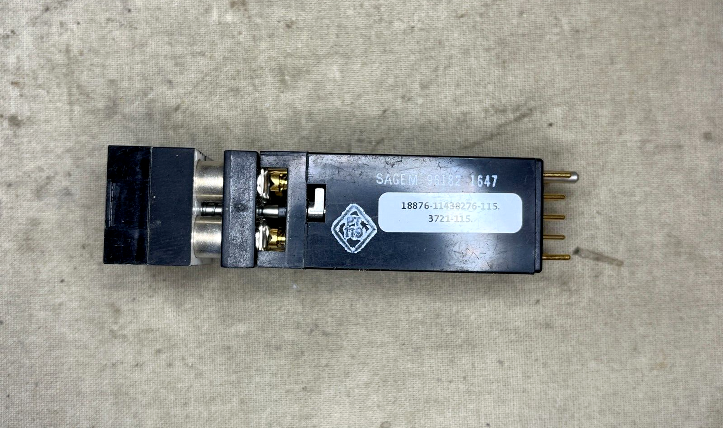 MIM-104 PATRIOT SAGEM 11438276-115 PUSH SWITCH 3721-115 5930-01-105-1965 NOS