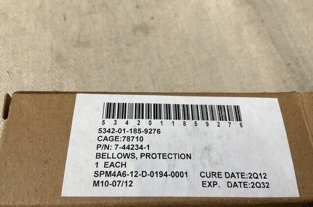 Helicopter OH-58D Triumph Controls 7-44234-1 Protection Bellow 5342-01-185-9276