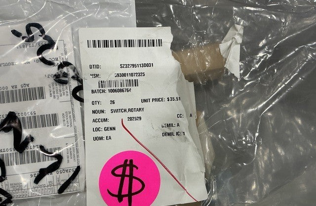 Rotary Switch MIL-DTL-3786/4 NSN 5930-01-107-2325 - photo 4