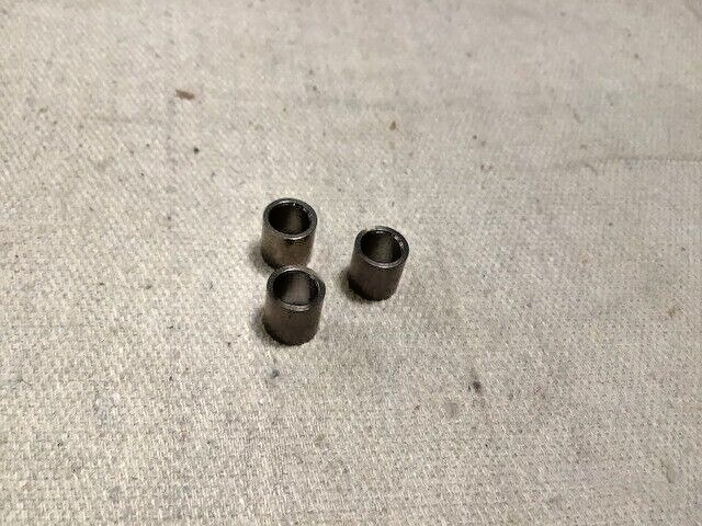 (3) Solid Plain Sleeve Spacer 0.36" L P/N 567888 NSN 5365-00-470-5326