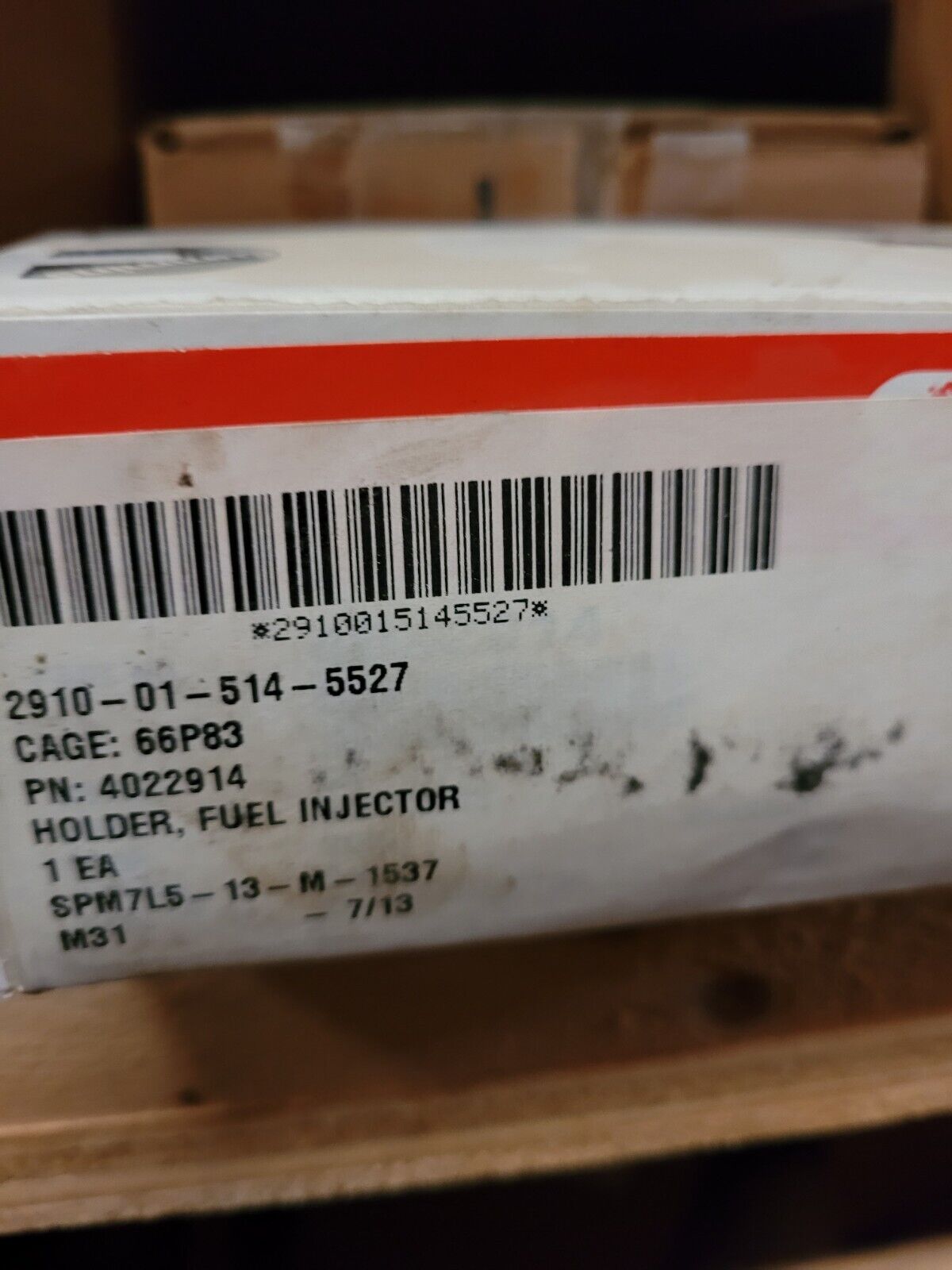 MILITARY RTCH CUMMINS 4022914 FUEL INJECTOR HOLDER CLAMP NSN 2910-01-514-5527