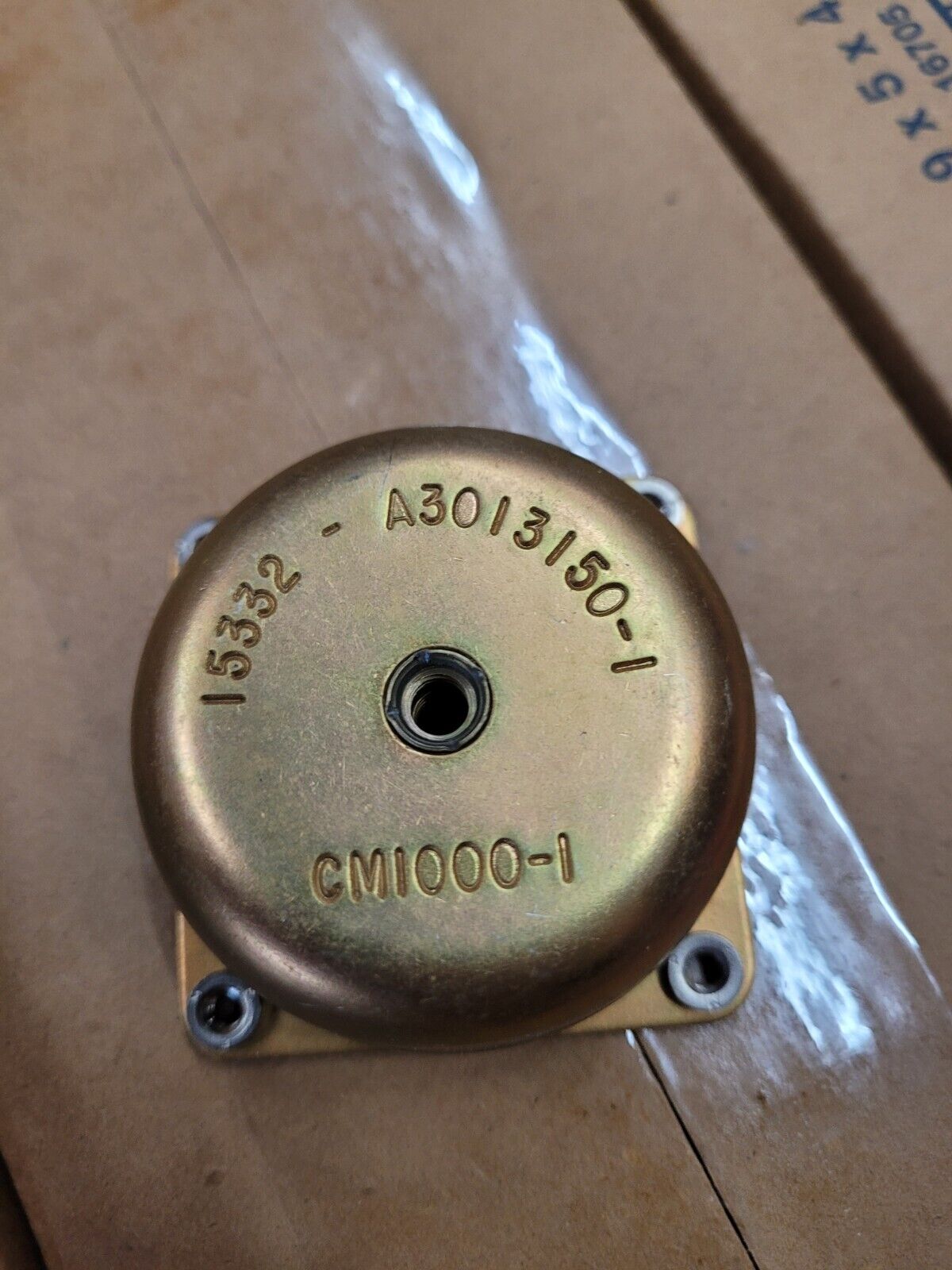 ANTI-VIBRATION SYSTEM RESILIENT MOUNT 15332 A3013150-1 STEEL 4 HOLE FLANGE