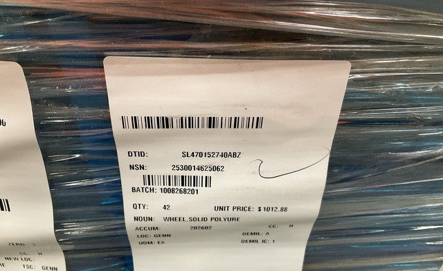 Polyurethane Wheel RN283XRSZ0QX NSN 2530-01-462-5062 - photo 5