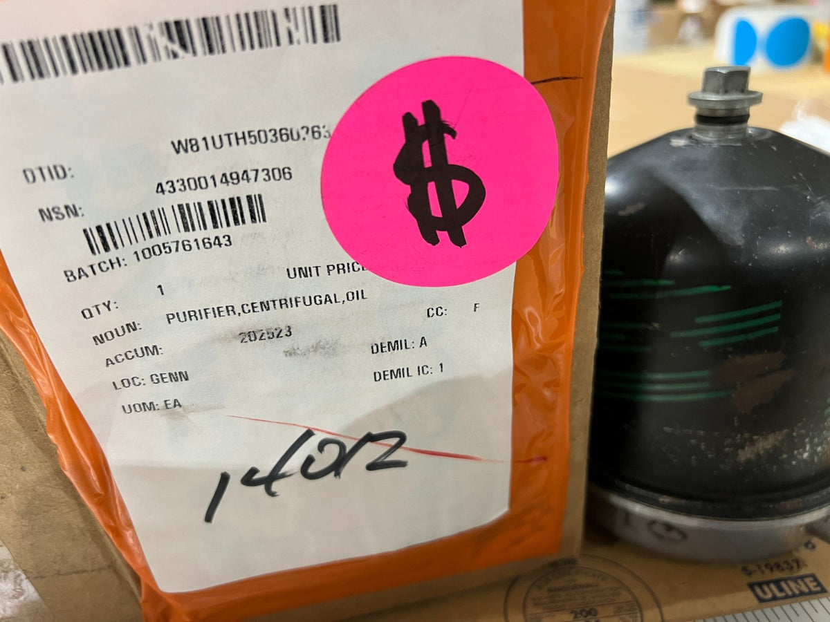 Oil Centrifugal Purifier 10652968-001 NSN 4330-01-494-7306 - photo 4