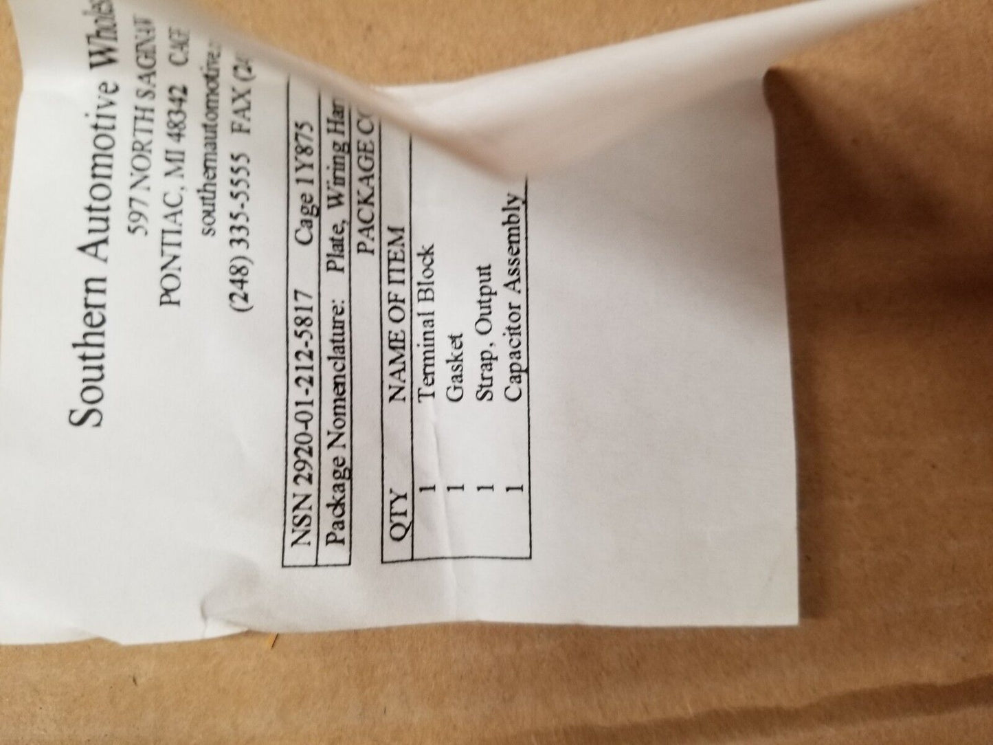 M998 Humvee M35A2 Military 60 Amp Alternator Repair Kit 5732208