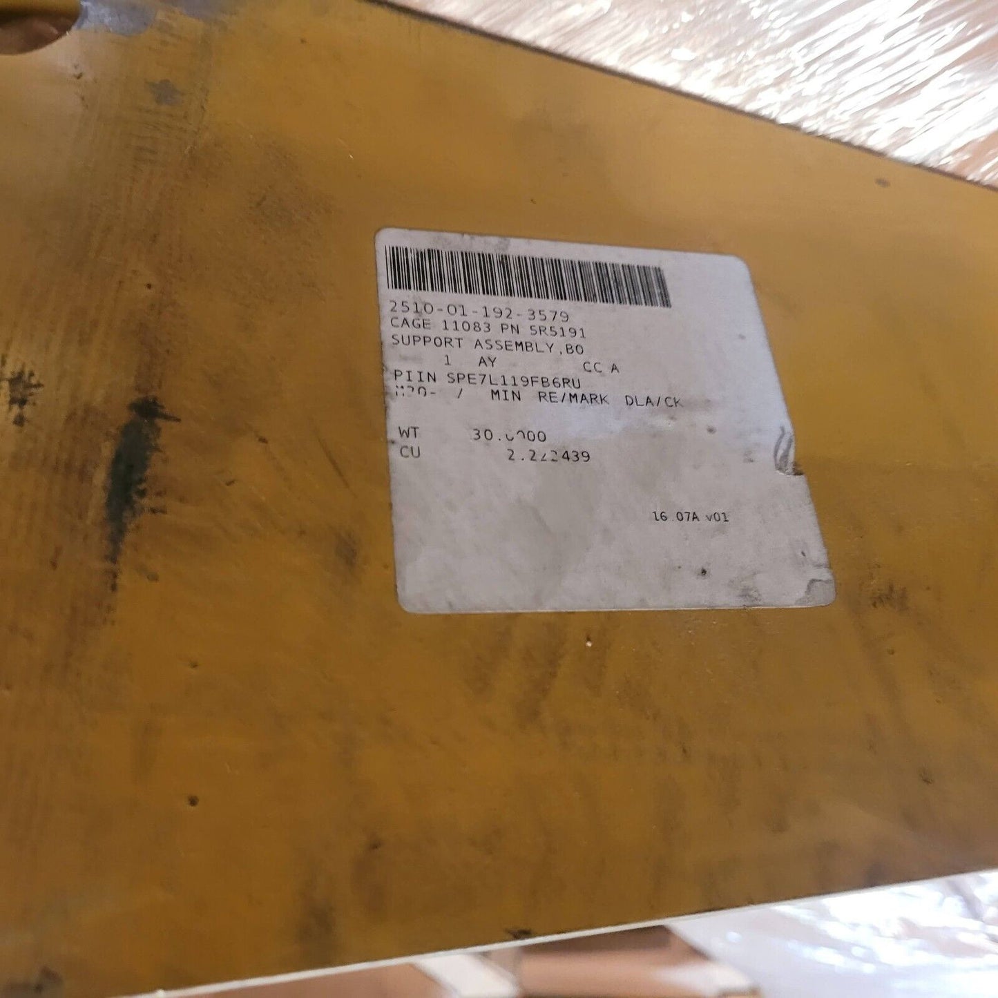 CATERPILLAR 5R-5191 BODY SUPPORT BRACKET FITS LOW SPEED TRACKED TRACTOR 5R5191