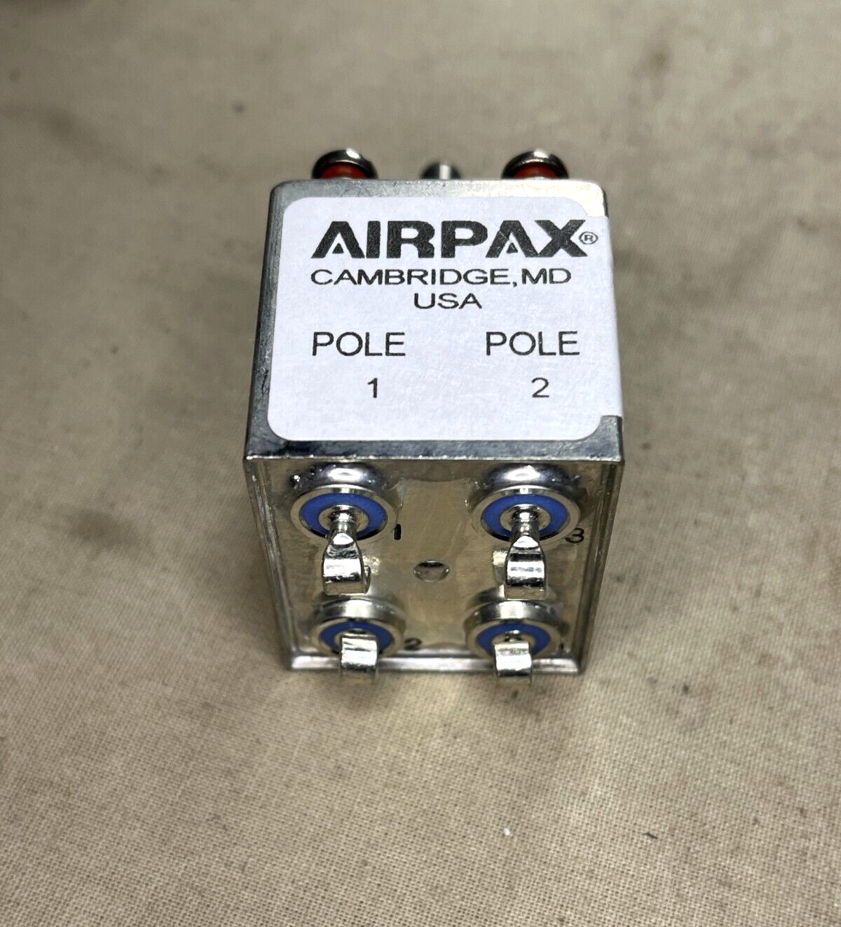 SENSATA TECHNOLOGIES AP12-21904-5 CIRCUIT BREAKER TRIP-RESET 5925-01-262-0759