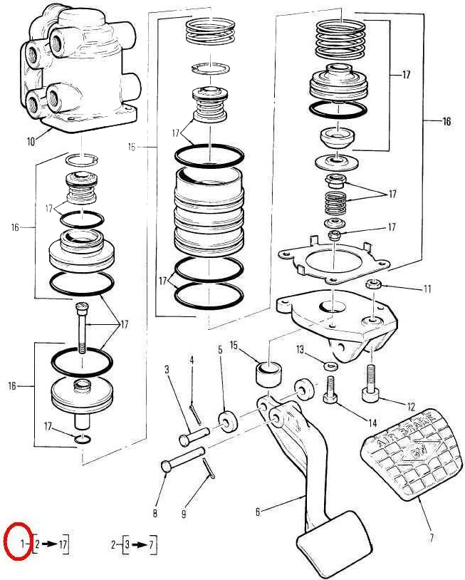 HEMTT MK48 TRUCK BENDIX 287313 286967 AD-2 AIR DRIER PARTS KIT 4440-01-080-0933