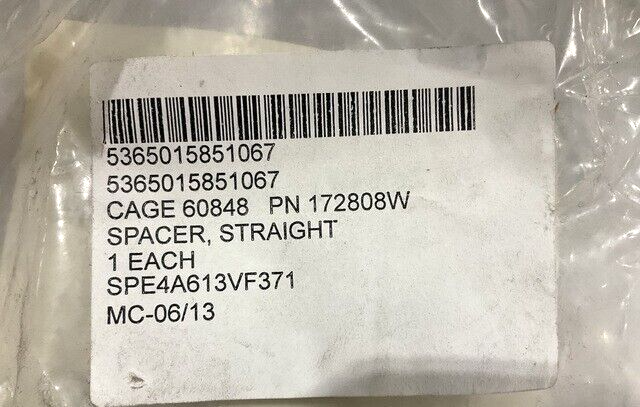 WINCH ATTACHMENT ALLIED SYSTEMS 172808W STRAIGHT SPACER 5365-01-585-1067