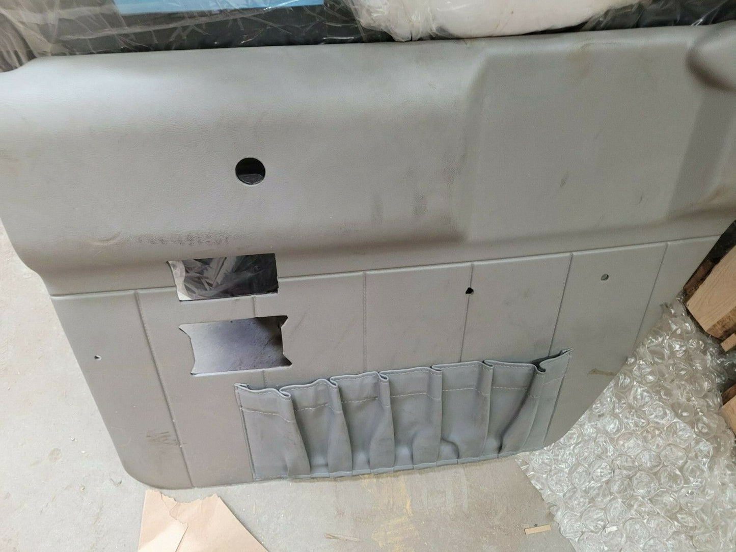 Hummer H1 Humvee DOOR PANEL FRONT RH GRAY 6004461G