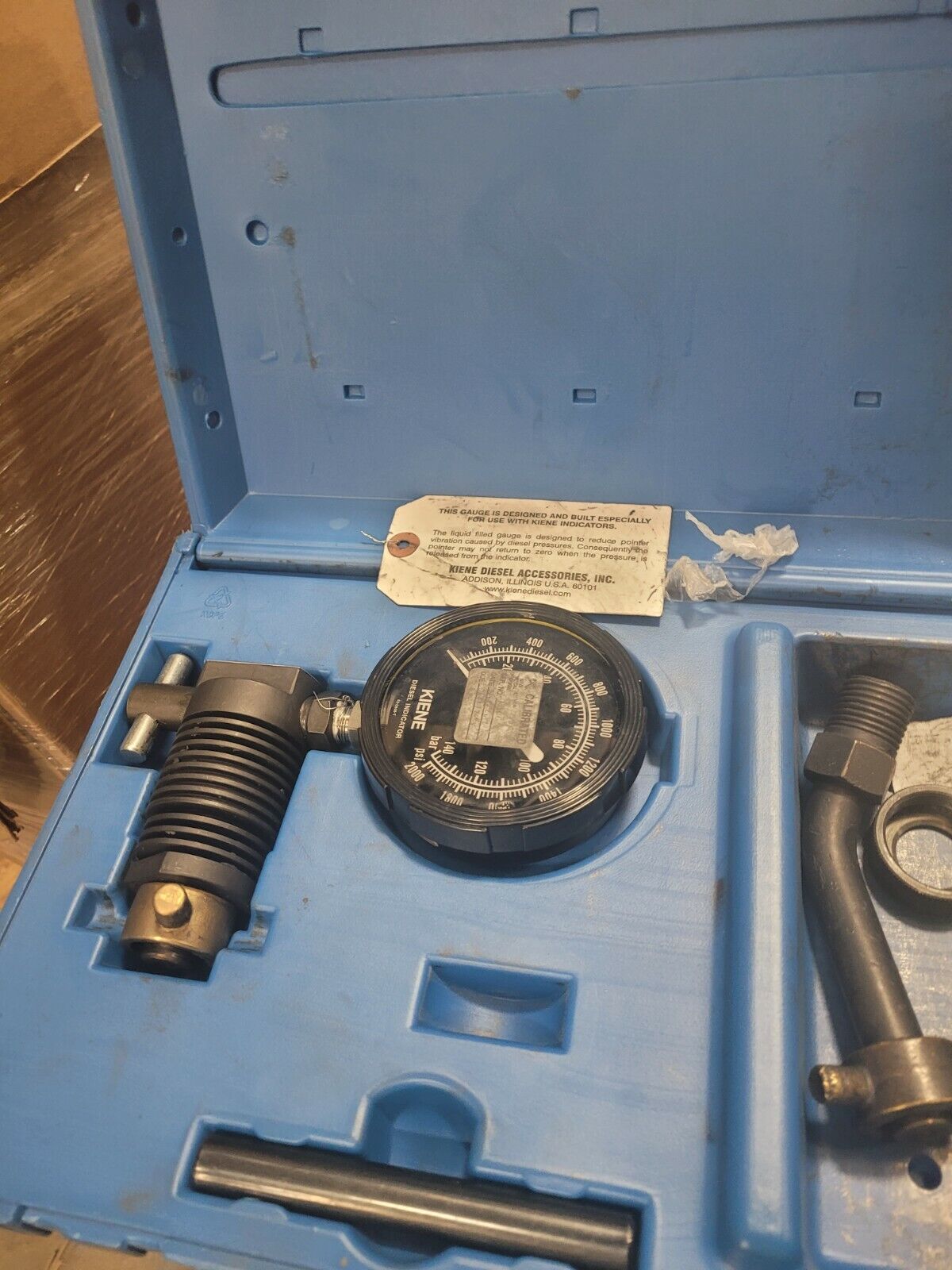 Kiene Diesel Indicator K-100 K-107 K-108 K-109 4910-00-516-5947 K-100 Tester