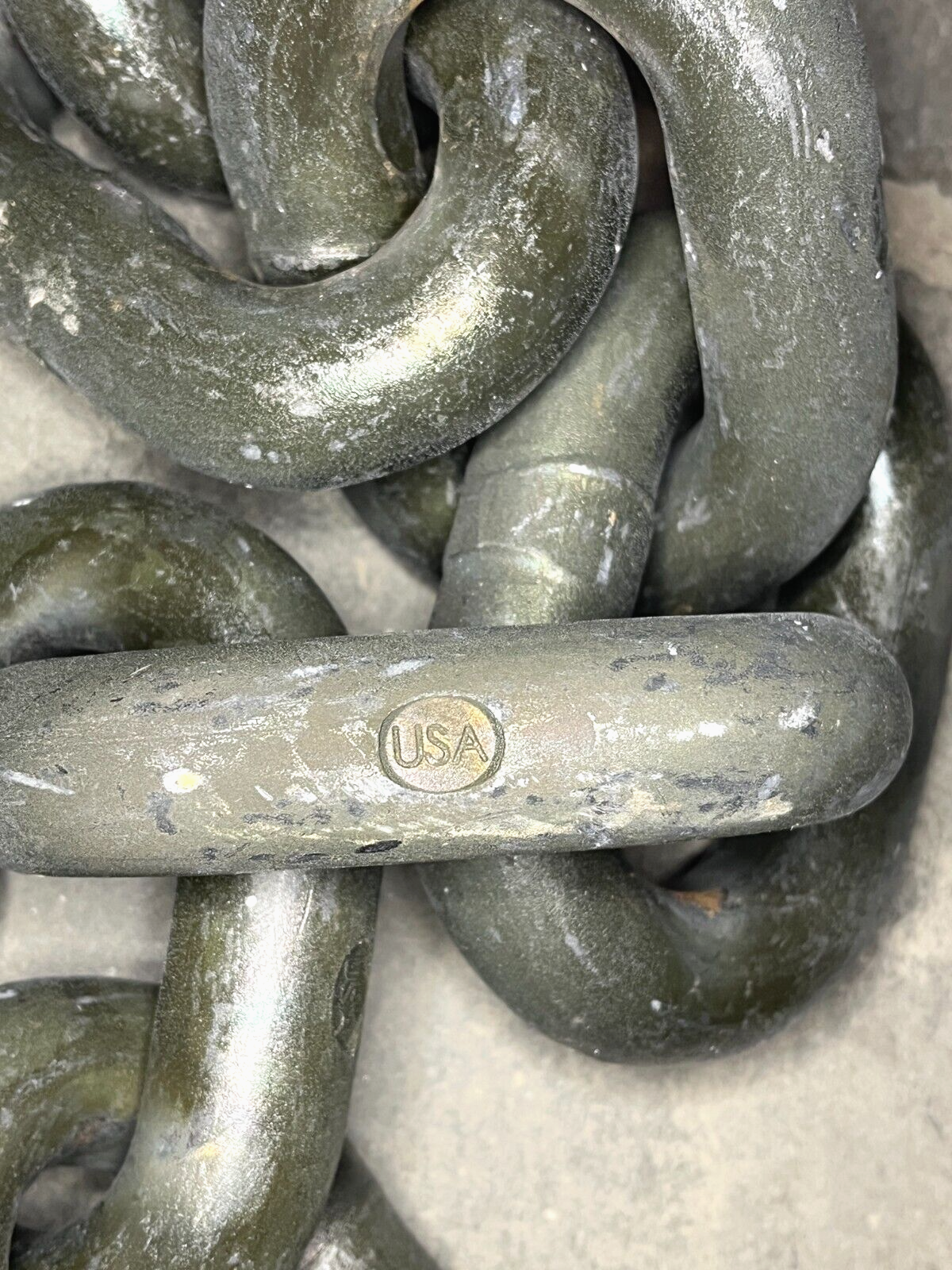 USA MADE 14.5' SINGLE LEG CHAIN ASSEMBLY FOR FMTV 12421485 4010-01-455-5630