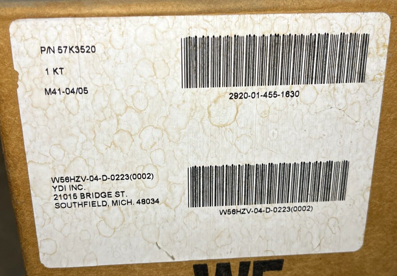 200AMP DUAL VOLT ALTERNATOR & REGULATOR KIT M998 HMMWV 57K3520 2920-01-455-1630