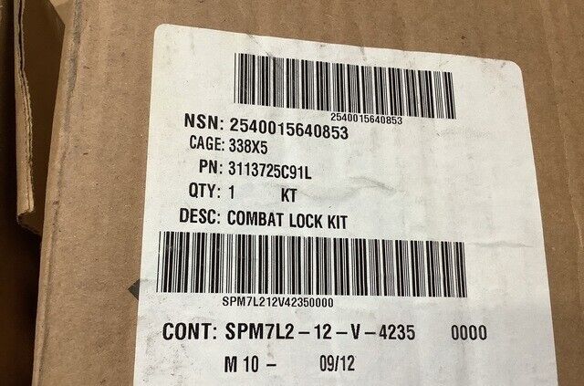 GENUINE NAVISTAR DEFENSE 3113725C91L 3113725C92 LH COMBAT LOCK KIT FITS MRAP