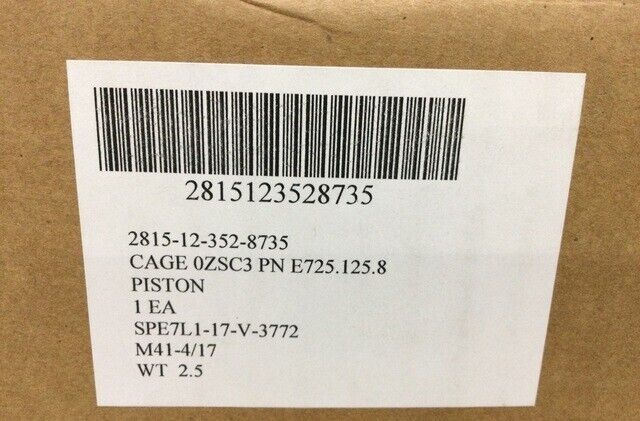 NEW QUALITY DEFENSE E725.125.8 INTERNAL PISTON COMBUSTION DIESEL ENGINE