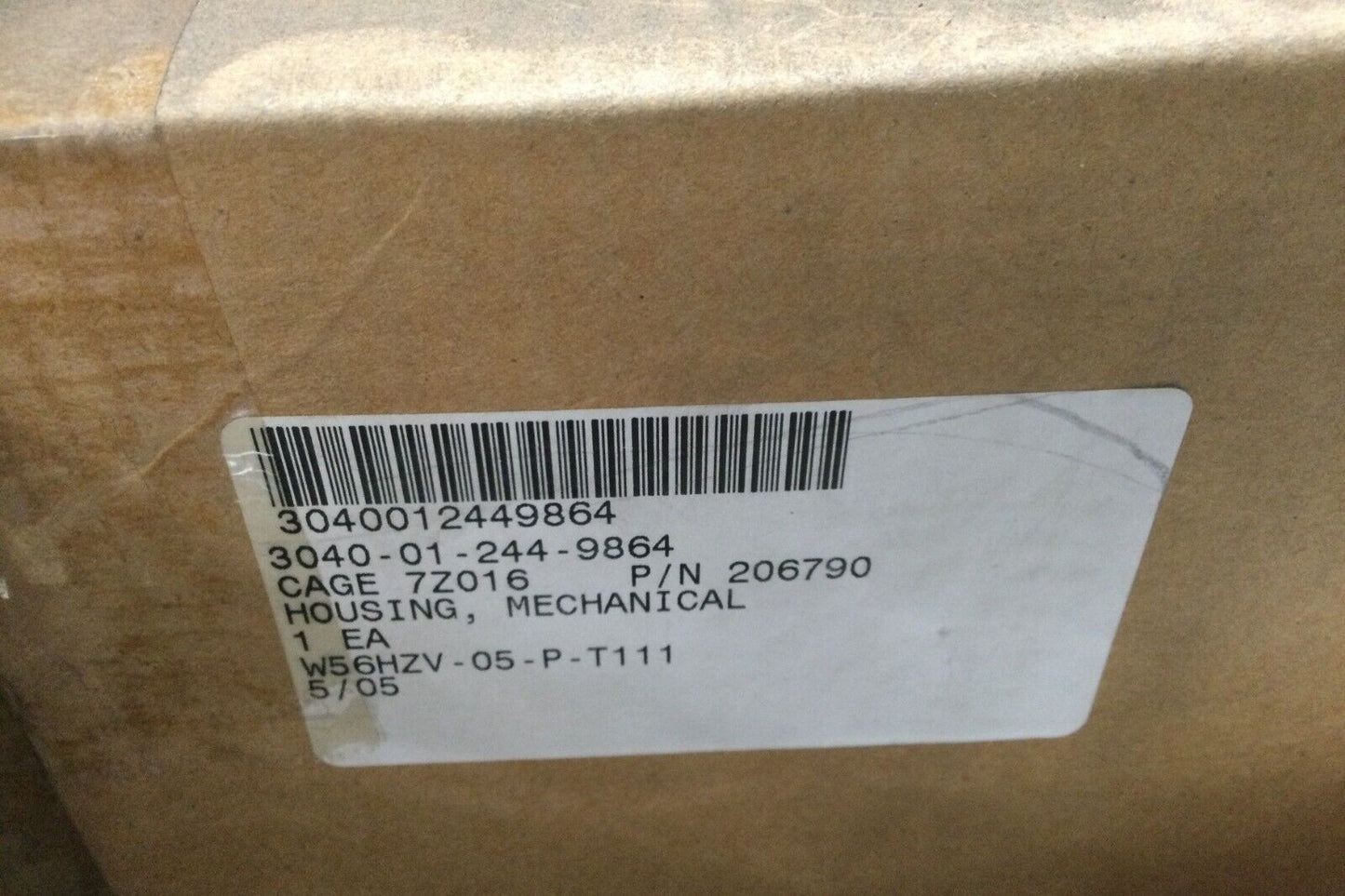 CRANES, WHEEL KAMPI MECHANICAL DRIVE HOUSING 206790 3040-01-244-9864