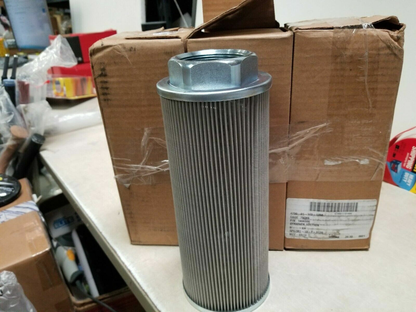 1EA Original Schroeder SS-2-100-3 Suction Strainer 4730-01-113-1458