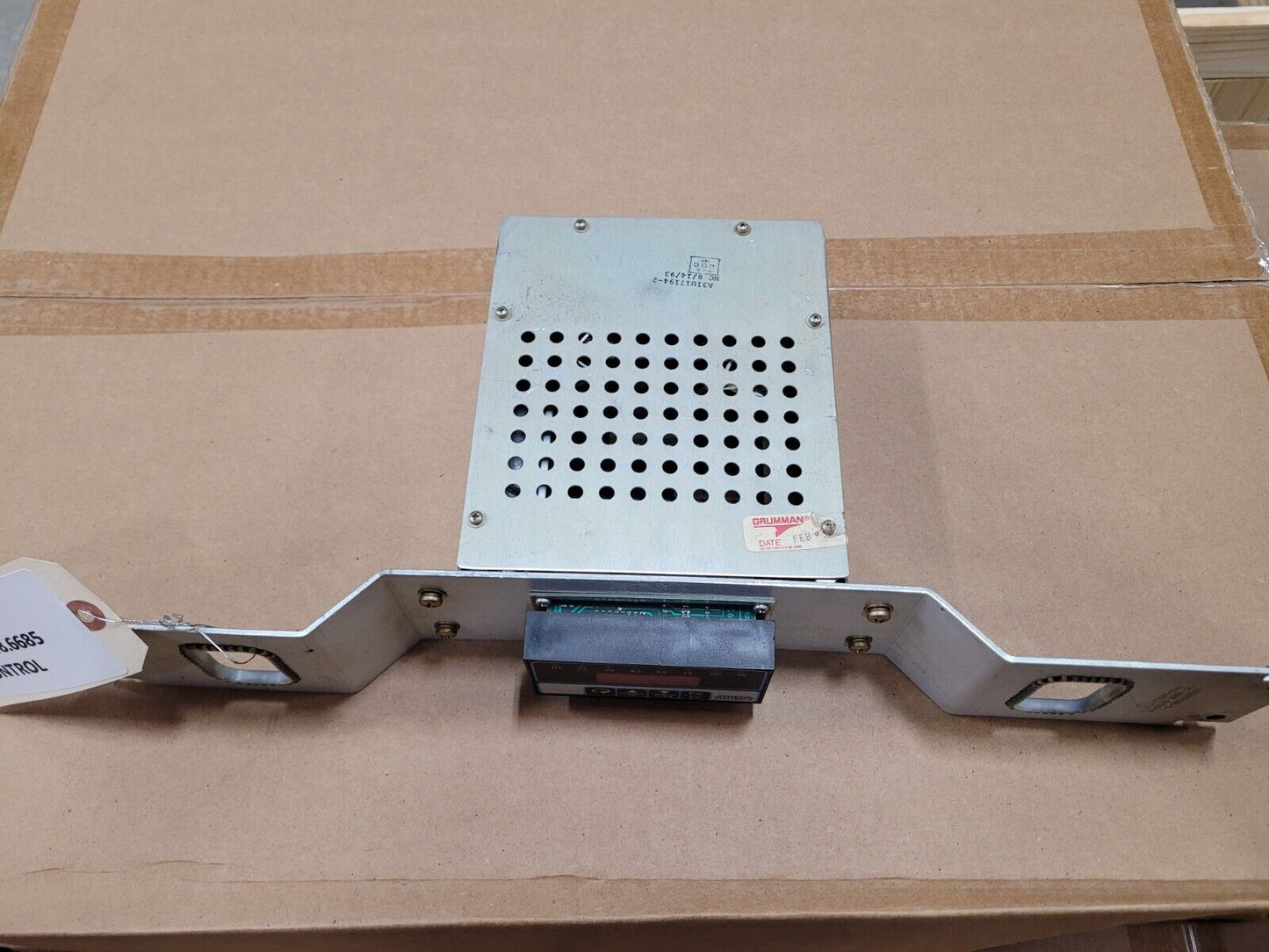 ALUMINIUM INDICATING TEMPERATURE CONTROL 115 AC A31U29669-3 NSN 6685-01-467-2718