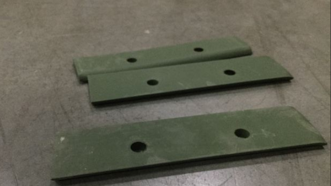 Humvee M998 MENDING PLATE 5340-01-255-9510 12339009 C Pillar, troop Seat