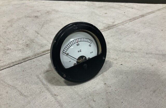 (1EA) AIRCRAFT AWACS E-3A 36.1912 ELECTRICAL FREQUENCY METER 6625-01-038-6869