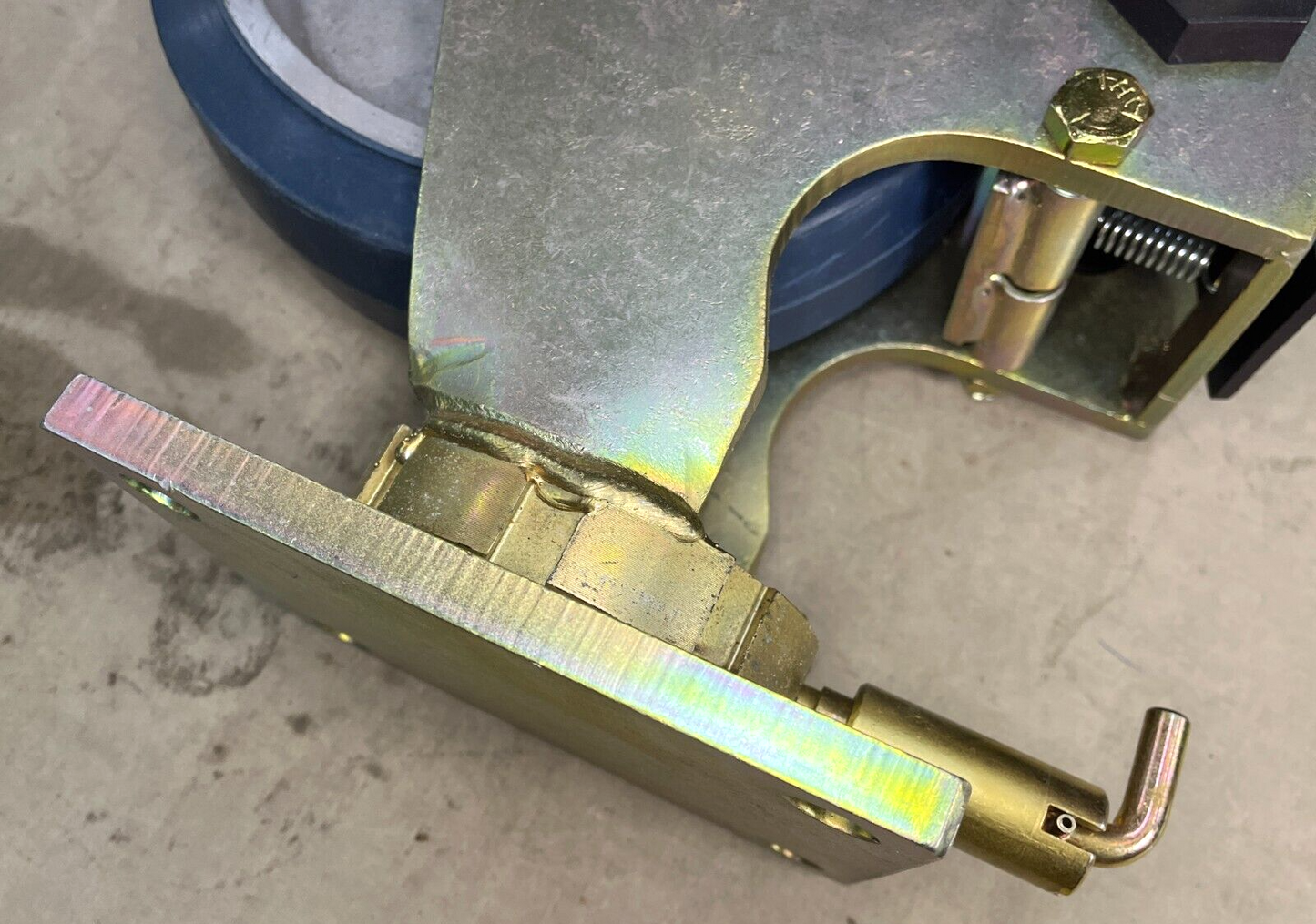 AIRCRAFT F-16 A-A-55618-8PBL SWIVEL CASTER CET20-24 A-A-55618 5340-01-453-0784