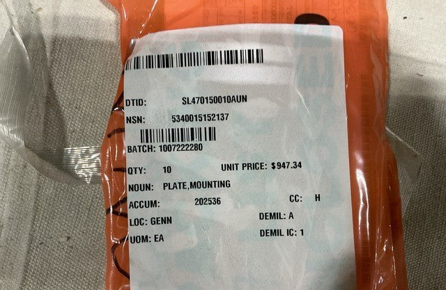 Mounting Plate 7-TON NSN 5340-01-515-2137 - photo 8